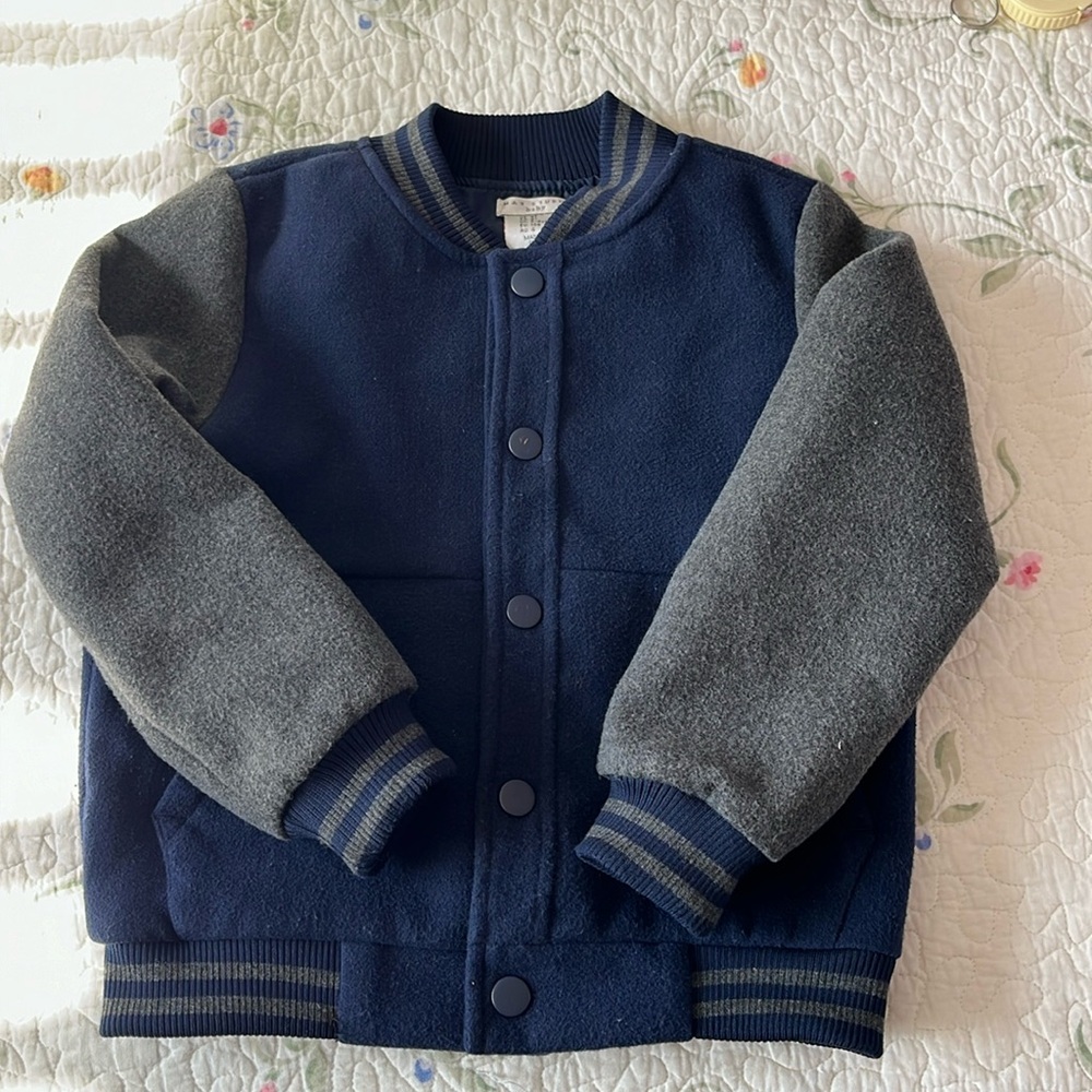 Max Studio Baby Button Down Jacket Size 4T